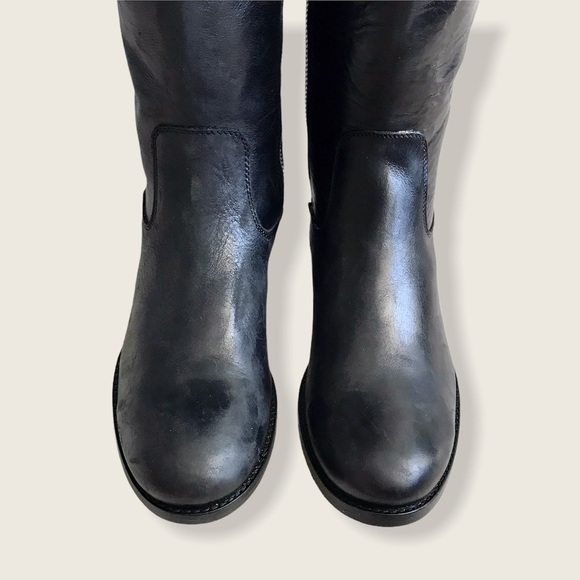 frye melissa button 2 knee high boot